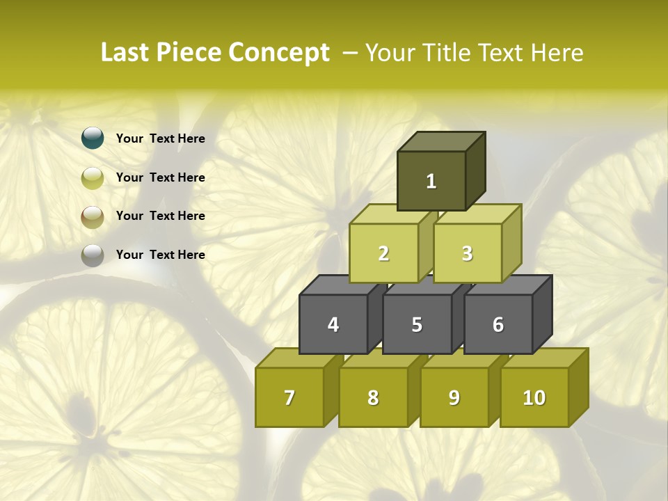 Ripe Tasty Wallpaper PowerPoint Template