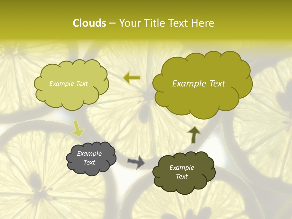 Ripe Tasty Wallpaper PowerPoint Template
