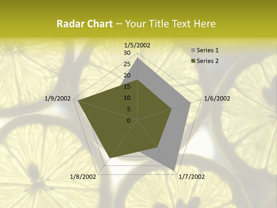 Ripe Tasty Wallpaper PowerPoint Template