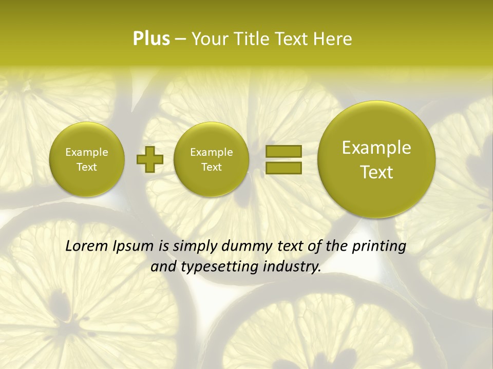 Ripe Tasty Wallpaper PowerPoint Template