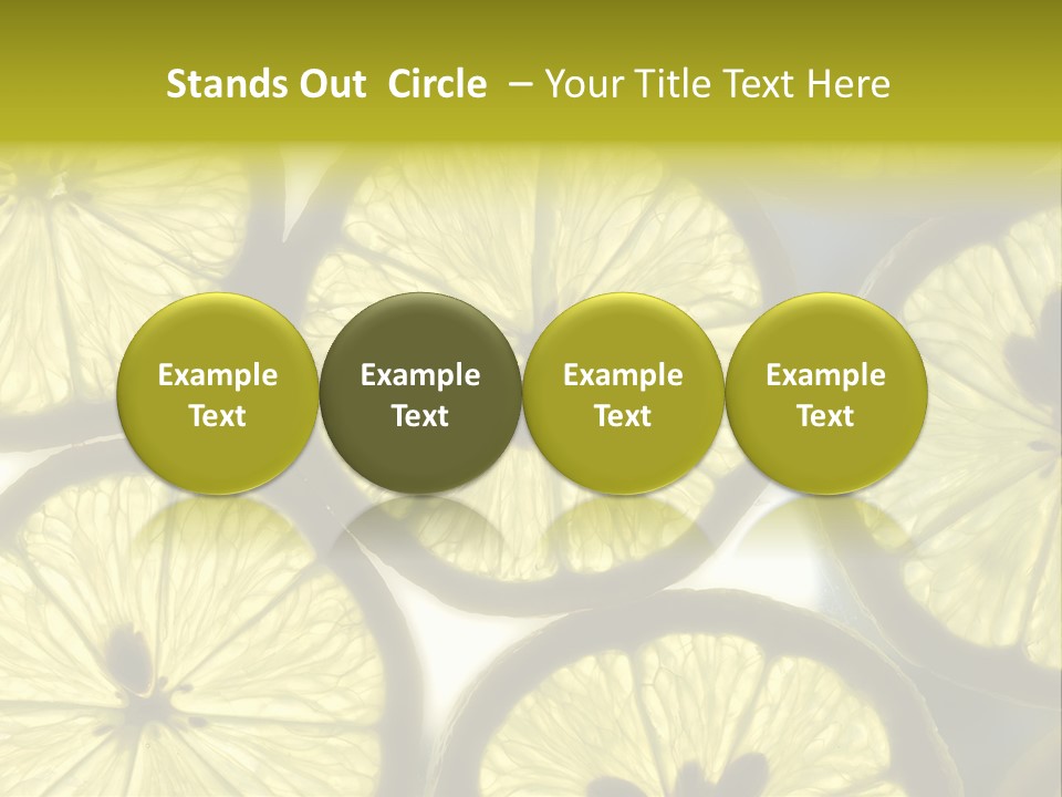 Ripe Tasty Wallpaper PowerPoint Template