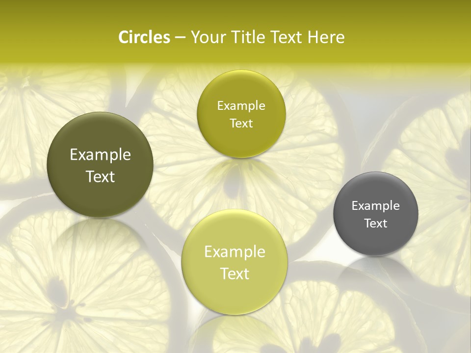 Ripe Tasty Wallpaper PowerPoint Template