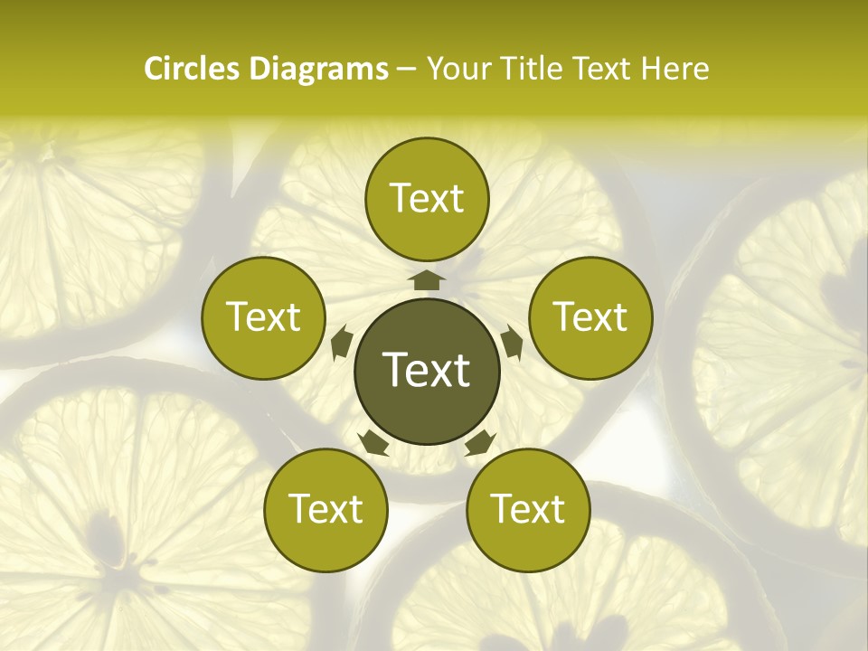 Ripe Tasty Wallpaper PowerPoint Template