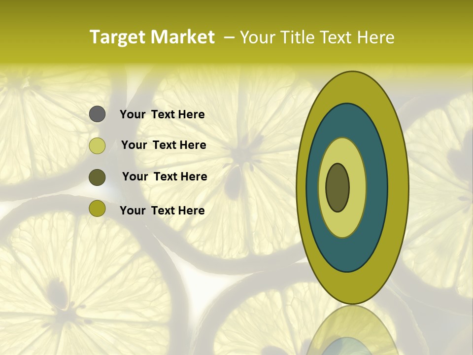 Ripe Tasty Wallpaper PowerPoint Template