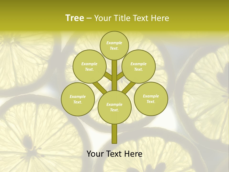 Ripe Tasty Wallpaper PowerPoint Template