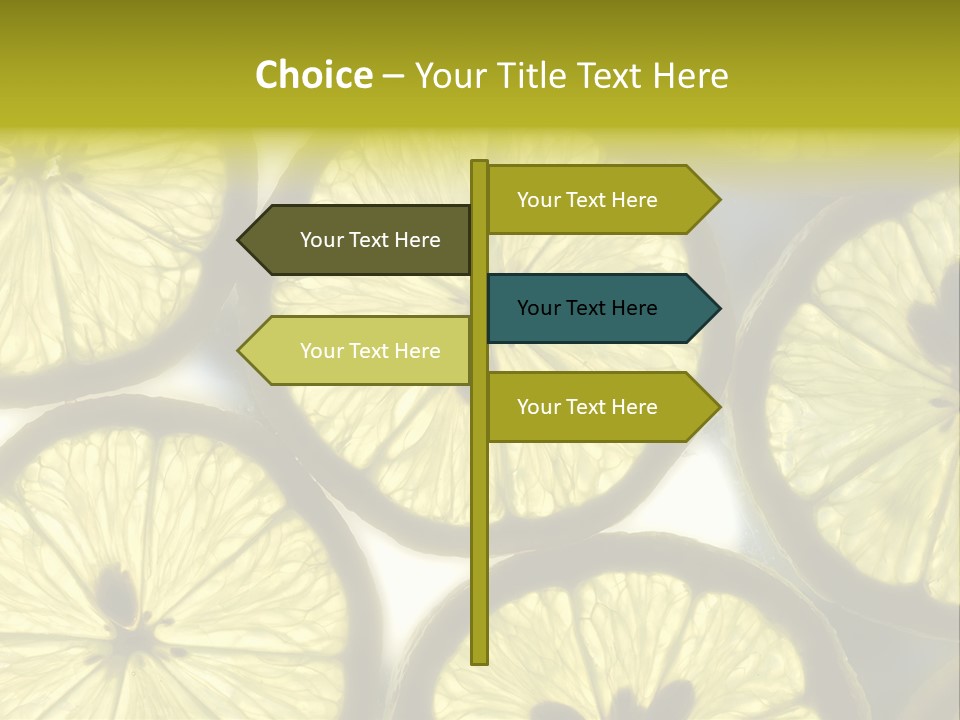 Ripe Tasty Wallpaper PowerPoint Template
