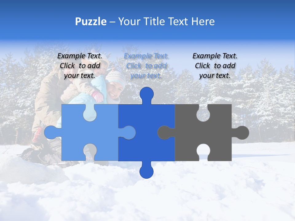 Wood Smile Play PowerPoint Template