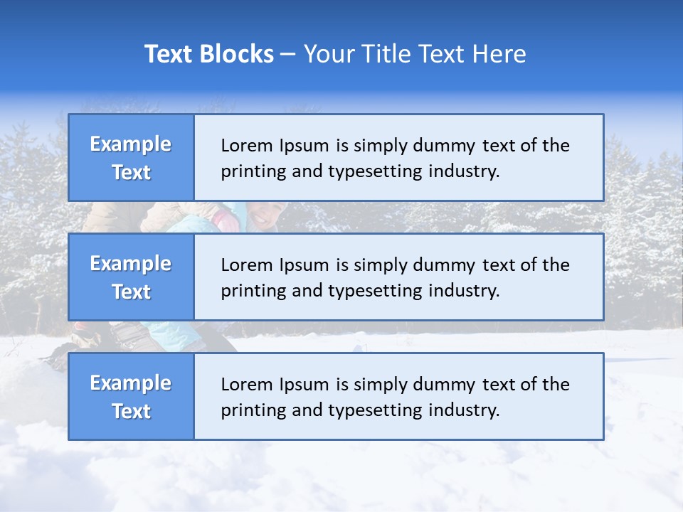 Wood Smile Play PowerPoint Template