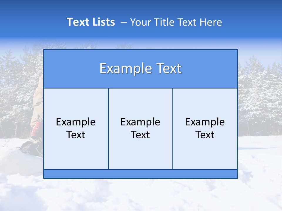 Wood Smile Play PowerPoint Template