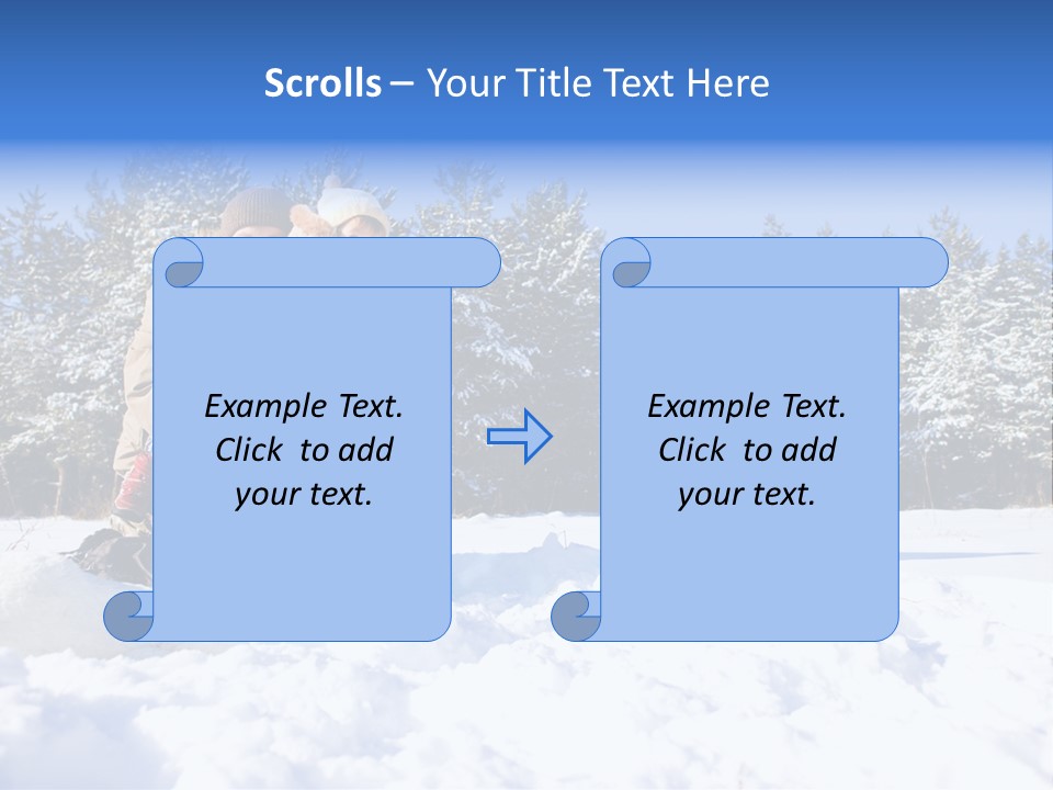 Wood Smile Play PowerPoint Template