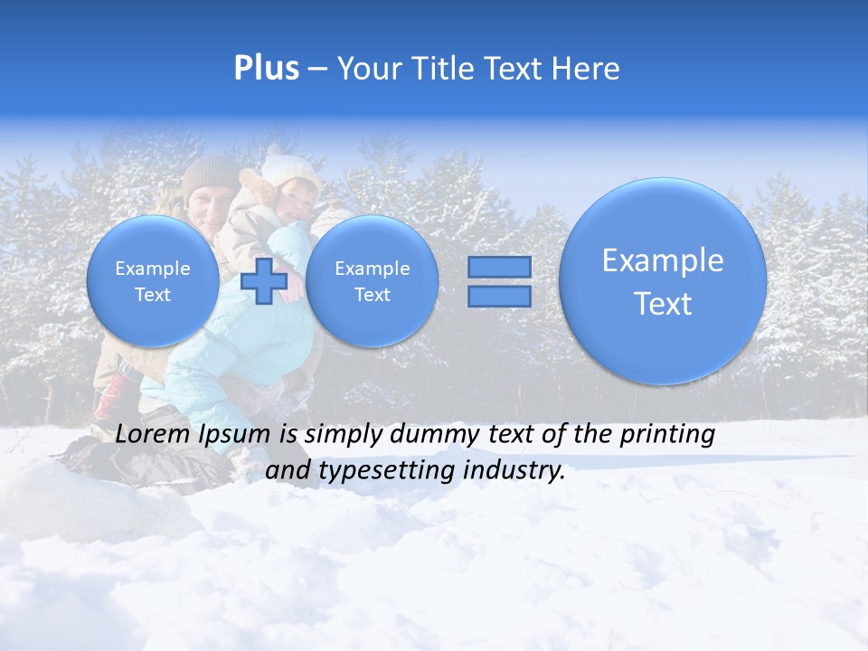 Wood Smile Play PowerPoint Template