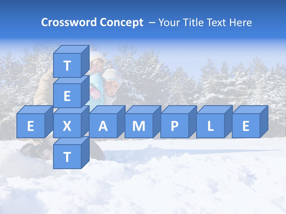 Wood Smile Play PowerPoint Template