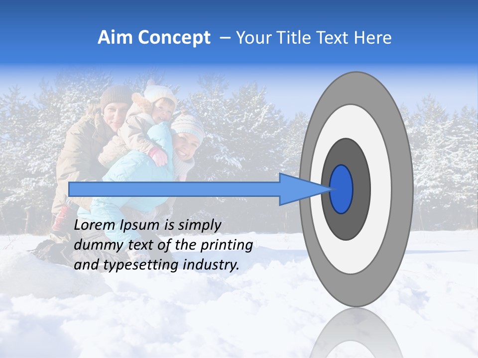 Wood Smile Play PowerPoint Template