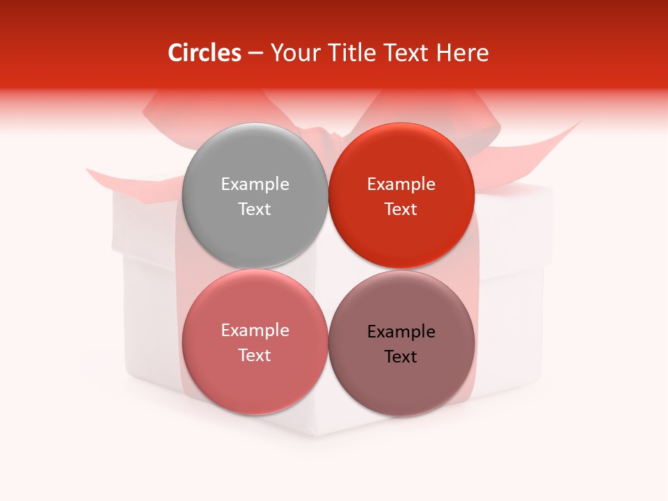 Wrapping Carnation Isolated PowerPoint Template