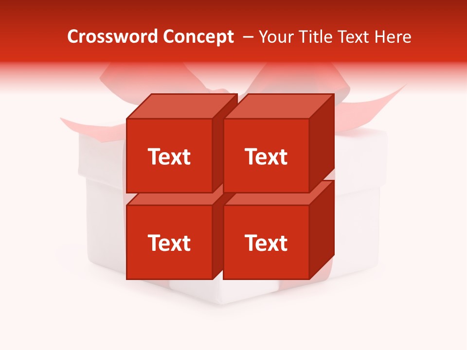 Wrapping Carnation Isolated PowerPoint Template