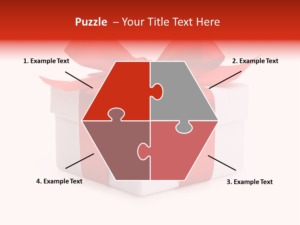 Wrapping Carnation Isolated PowerPoint Template