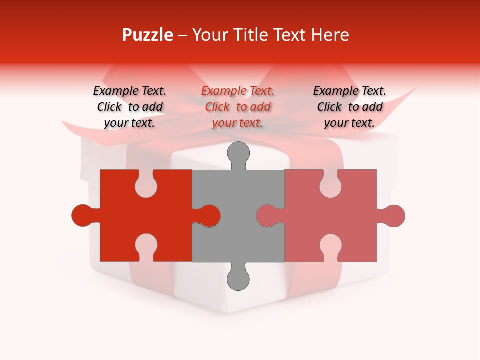 Wrapping Carnation Isolated PowerPoint Template