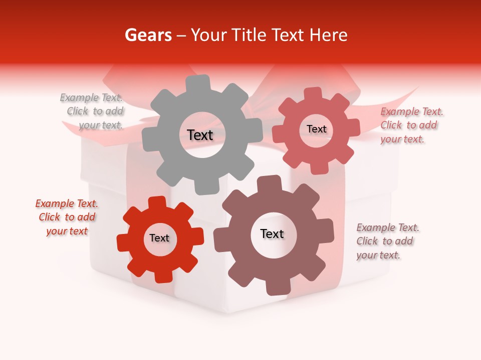 Wrapping Carnation Isolated PowerPoint Template