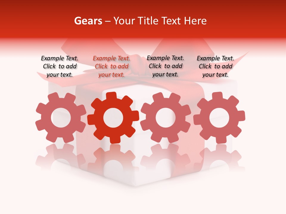 Wrapping Carnation Isolated PowerPoint Template