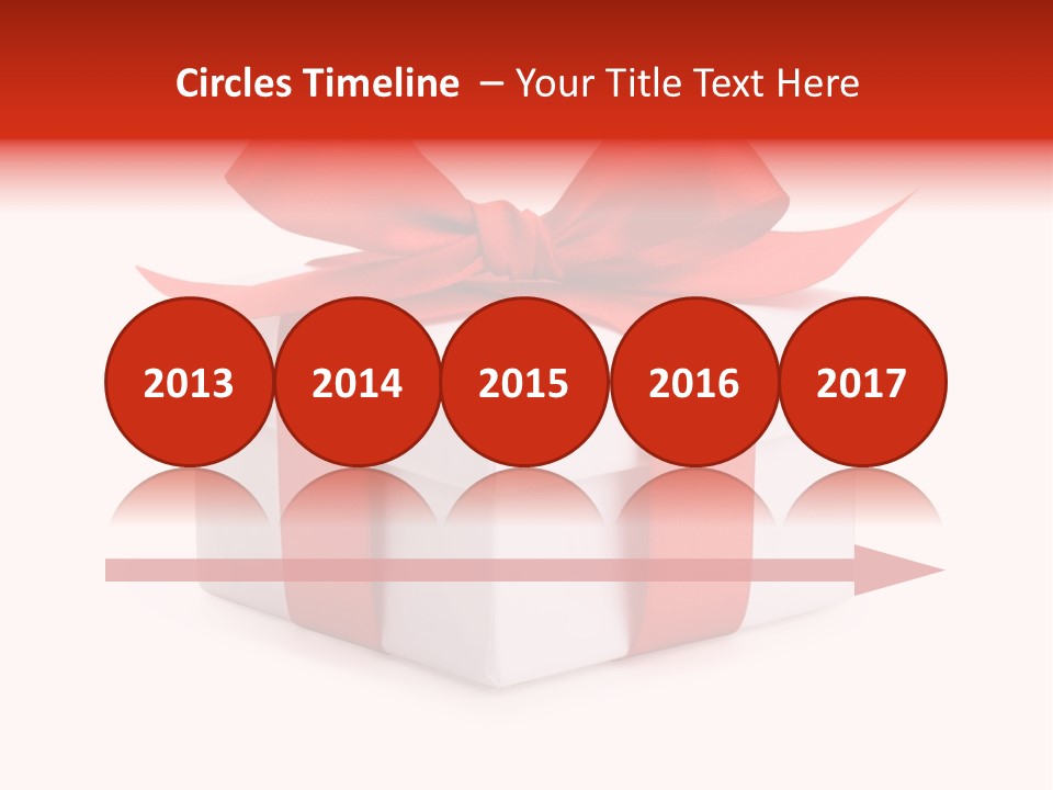 Wrapping Carnation Isolated PowerPoint Template