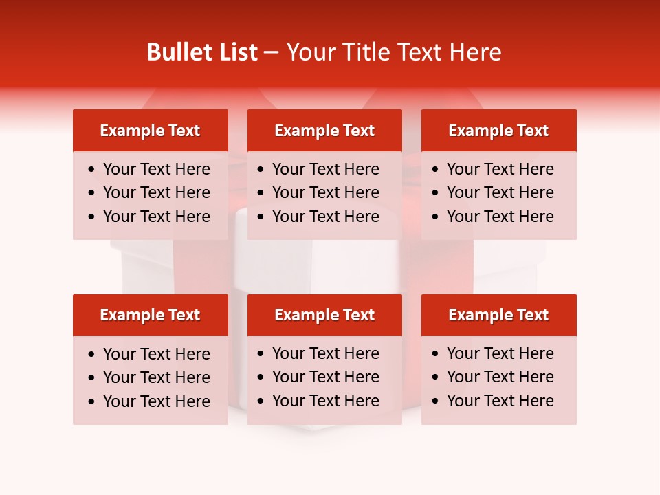 Wrapping Carnation Isolated PowerPoint Template