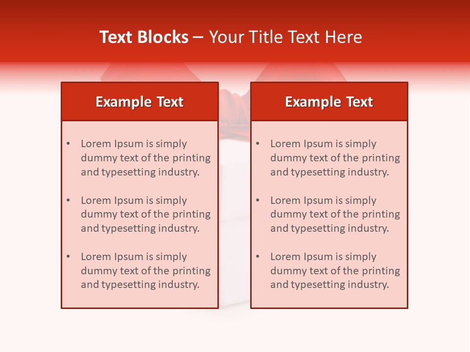 Wrapping Carnation Isolated PowerPoint Template