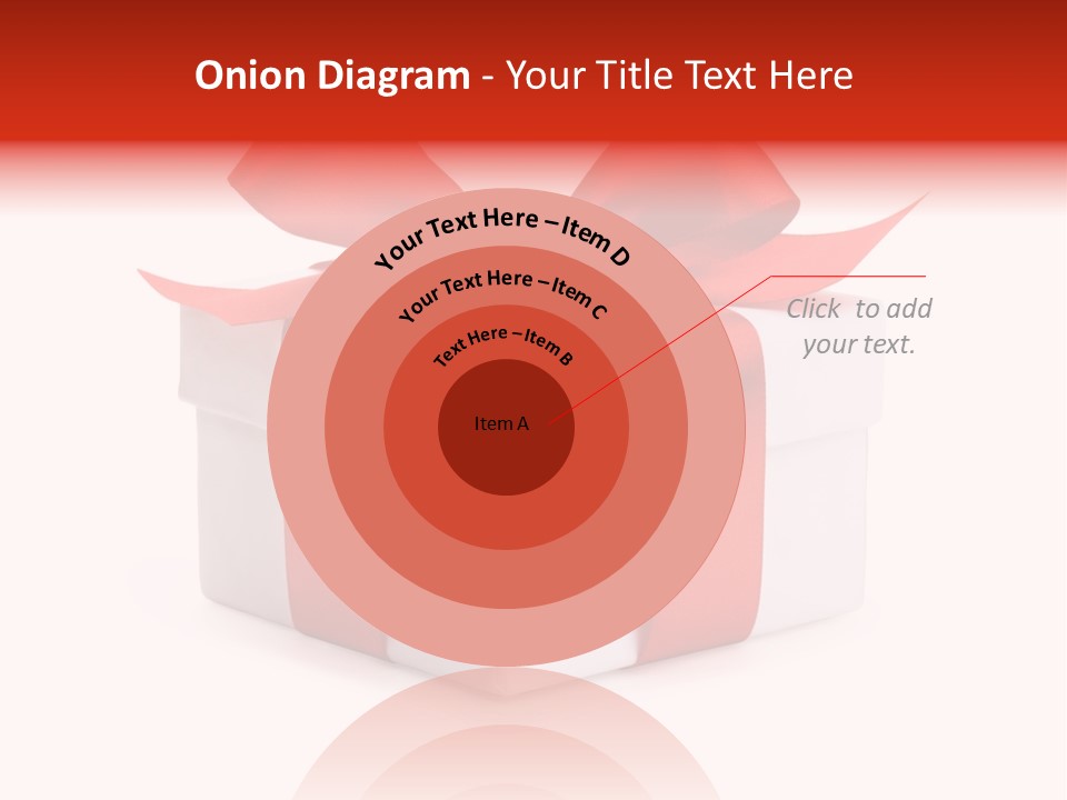 Wrapping Carnation Isolated PowerPoint Template