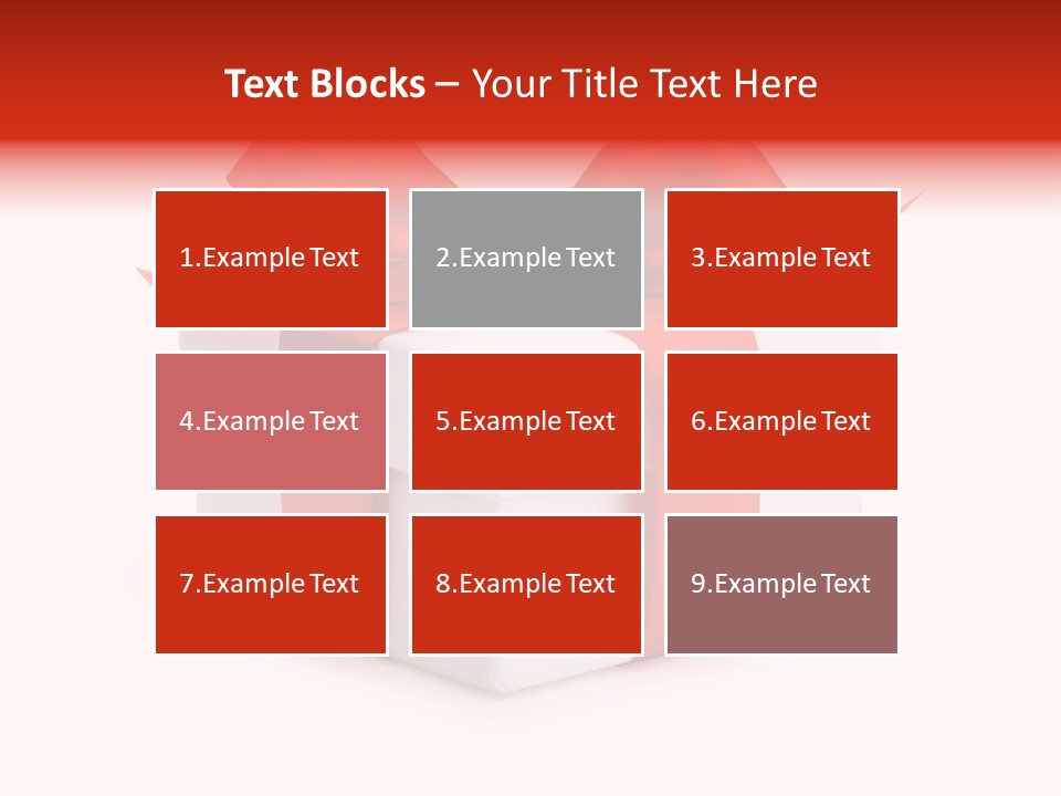 Wrapping Carnation Isolated PowerPoint Template