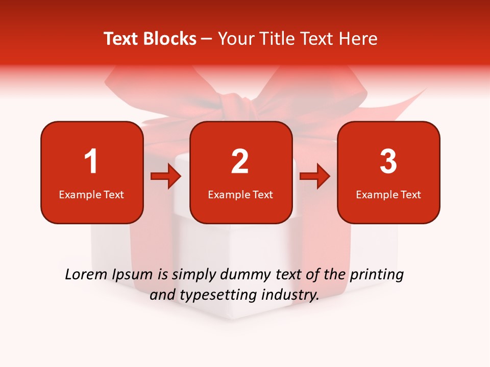 Wrapping Carnation Isolated PowerPoint Template