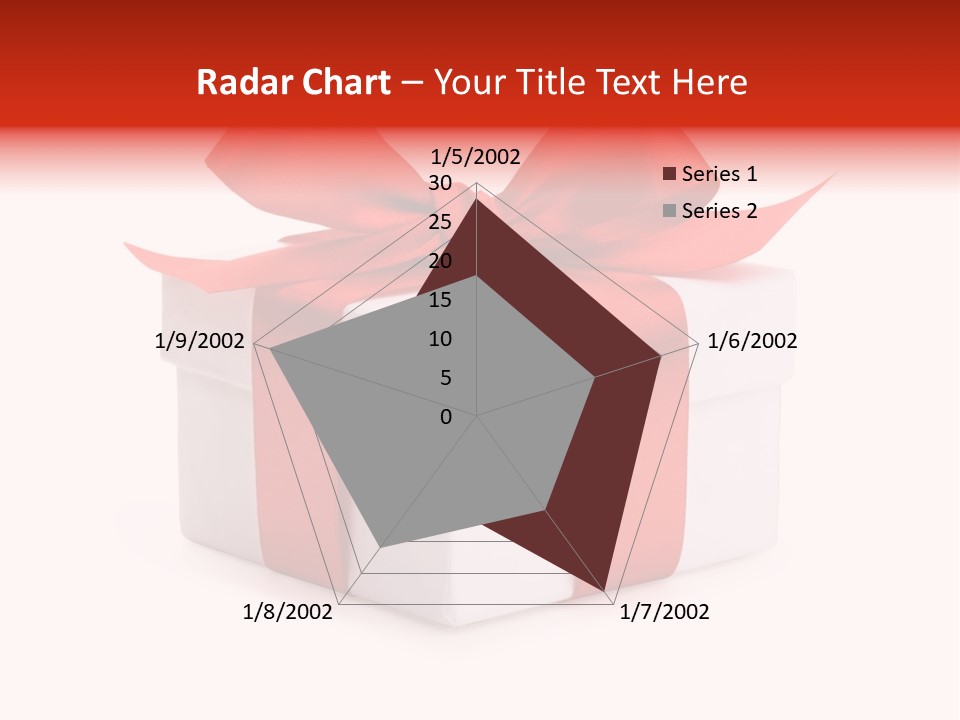 Wrapping Carnation Isolated PowerPoint Template