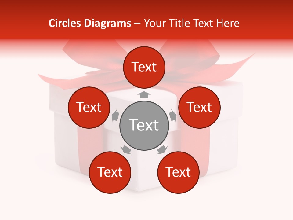 Wrapping Carnation Isolated PowerPoint Template