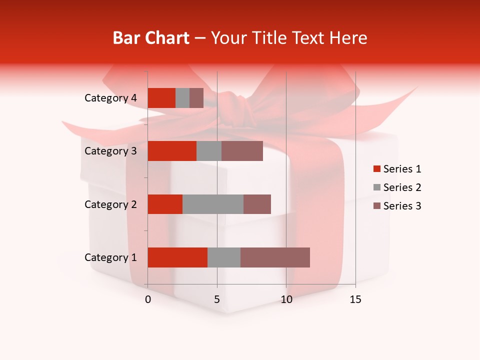 Wrapping Carnation Isolated PowerPoint Template