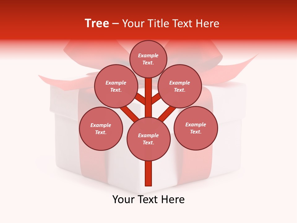 Wrapping Carnation Isolated PowerPoint Template