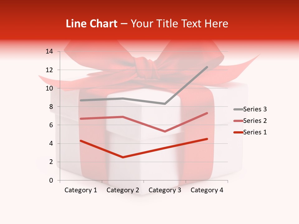 Wrapping Carnation Isolated PowerPoint Template