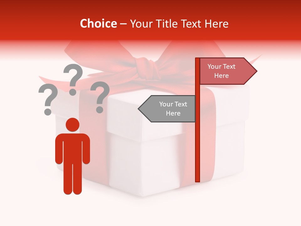 Wrapping Carnation Isolated PowerPoint Template