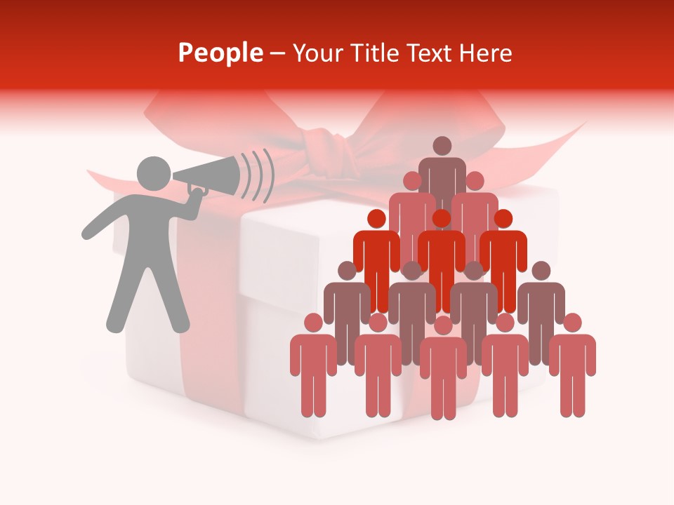 Wrapping Carnation Isolated PowerPoint Template