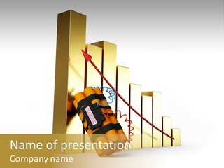 Violence Investment Fuse PowerPoint Template