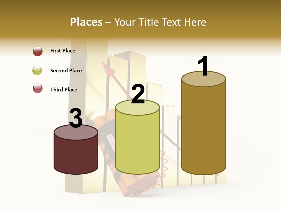 Violence Investment Fuse PowerPoint Template