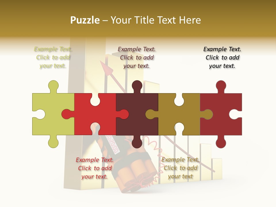 Violence Investment Fuse PowerPoint Template