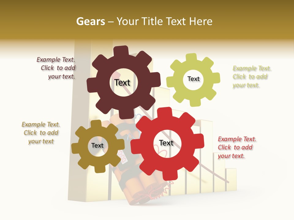 Violence Investment Fuse PowerPoint Template