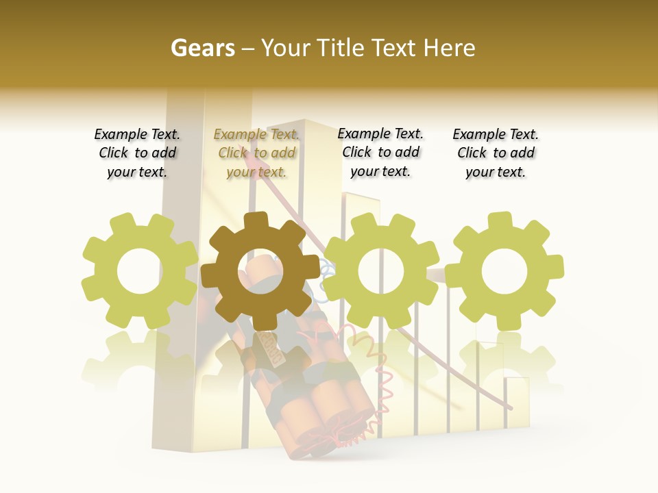 Violence Investment Fuse PowerPoint Template