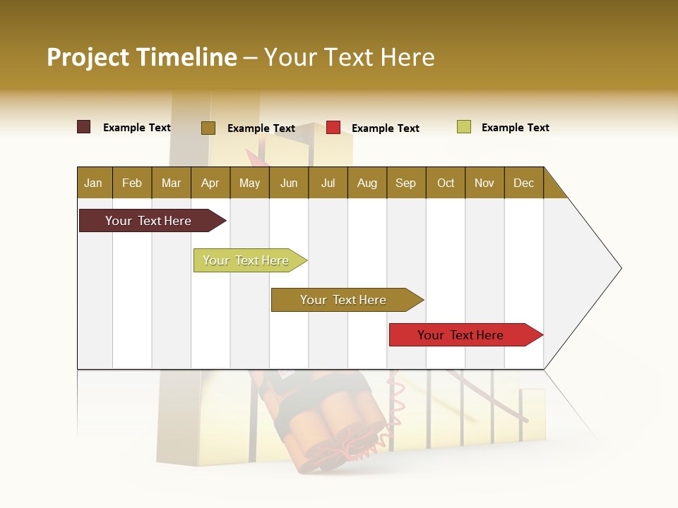 Violence Investment Fuse PowerPoint Template