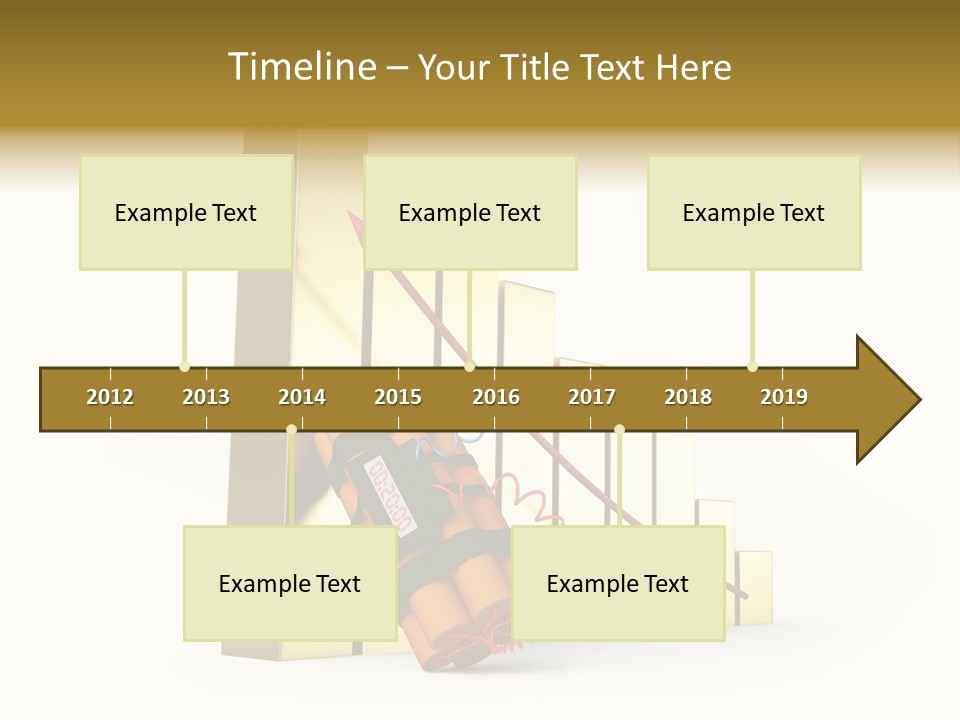 Violence Investment Fuse PowerPoint Template