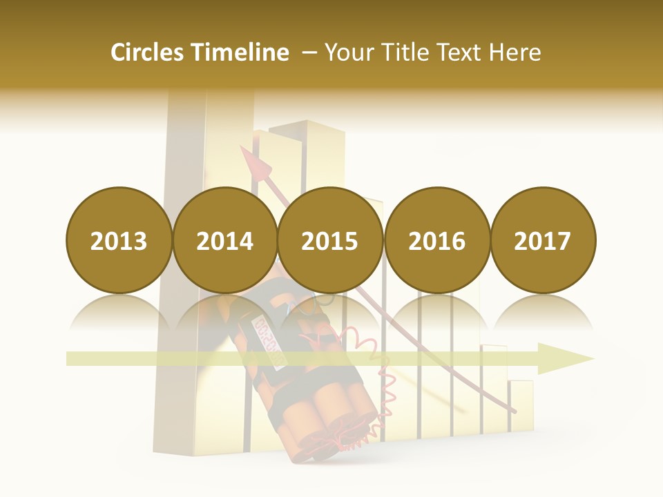 Violence Investment Fuse PowerPoint Template