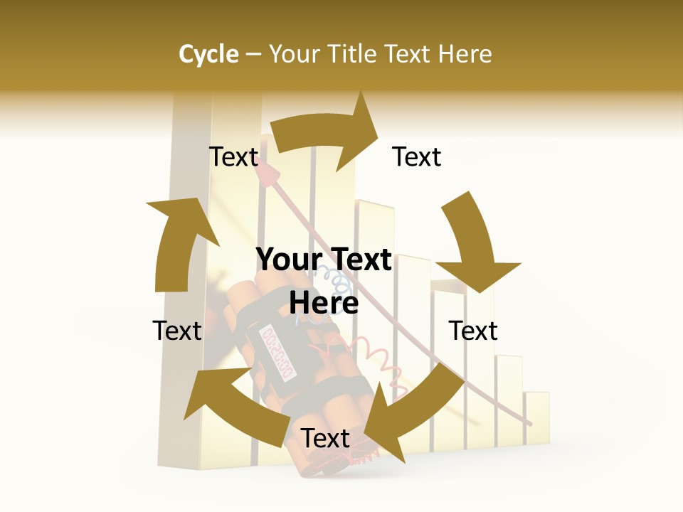 Violence Investment Fuse PowerPoint Template