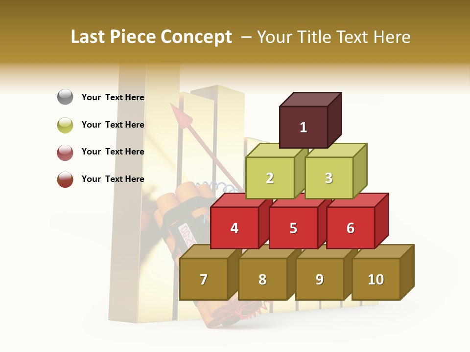 Violence Investment Fuse PowerPoint Template