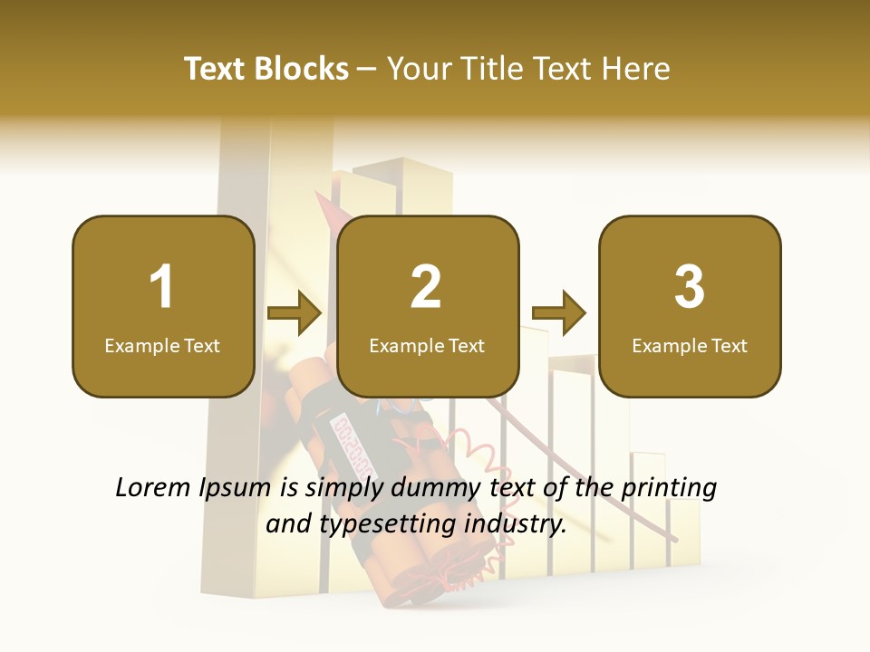 Violence Investment Fuse PowerPoint Template