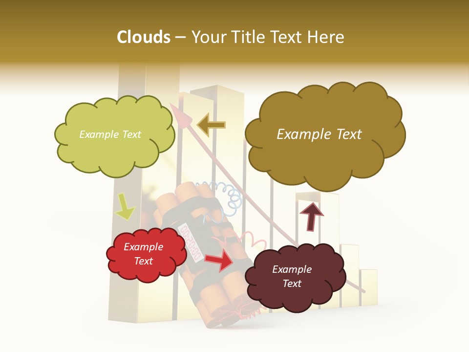 Violence Investment Fuse PowerPoint Template