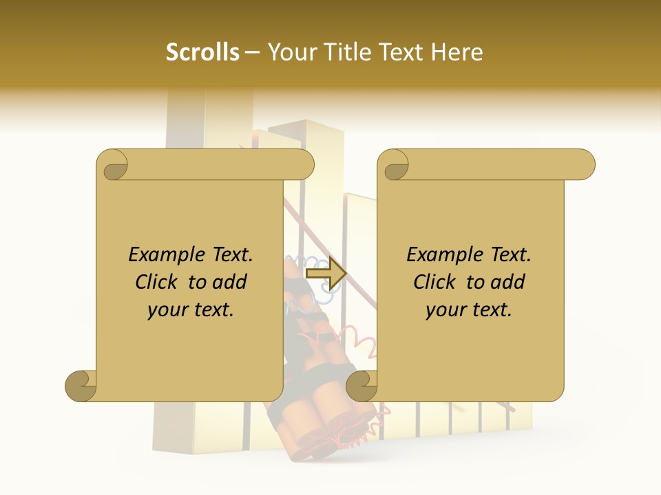 Violence Investment Fuse PowerPoint Template