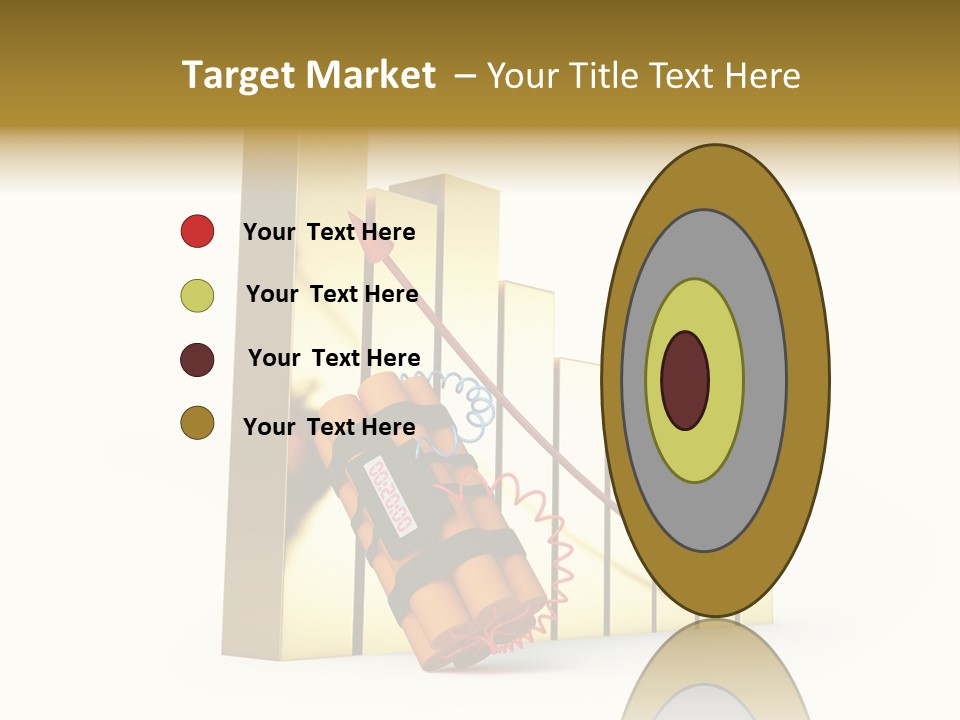 Violence Investment Fuse PowerPoint Template